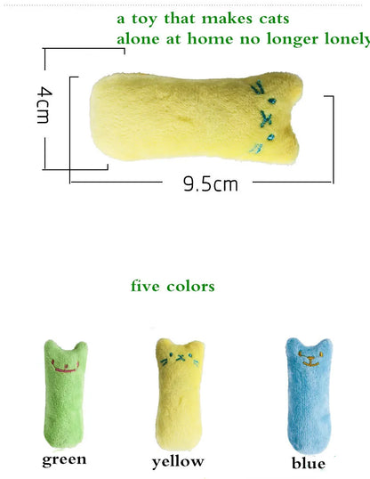 Funny Catnip Plush Toy, Catnip Stuffed Animal Toys, Plush Catnip Toys for Cats, Cute Catnip Plush Toy for Kittens.
