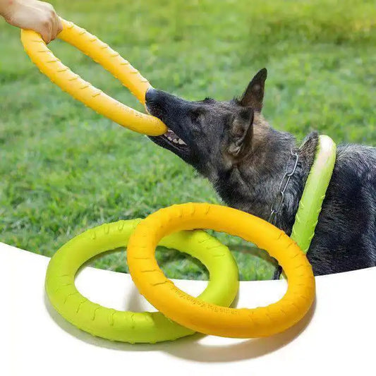 Rugged Chewer Fetch Disk, Durable Dog Fetch Frisbee, Tough Chewer Flying Disc, Heavy Duty Dog Frisbee Toy.