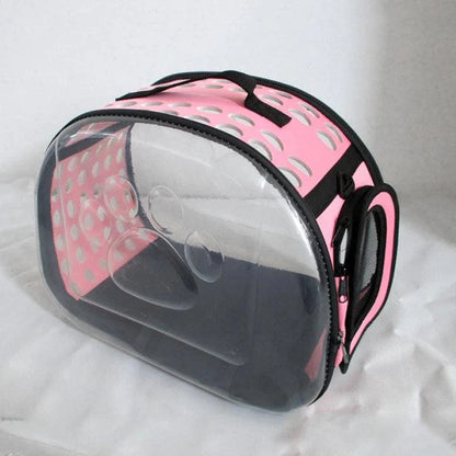 Foldable Travel Pet Carrier, Collapsible Pet Travel Carrier, Portable Foldable Pet Carrier Bag, Lightweight Foldable Pet Travel Crate.